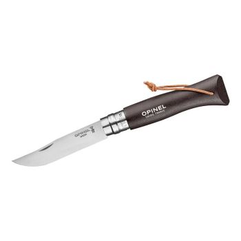 Opinel®: Messer No 08, Colorama Earth schwarz
